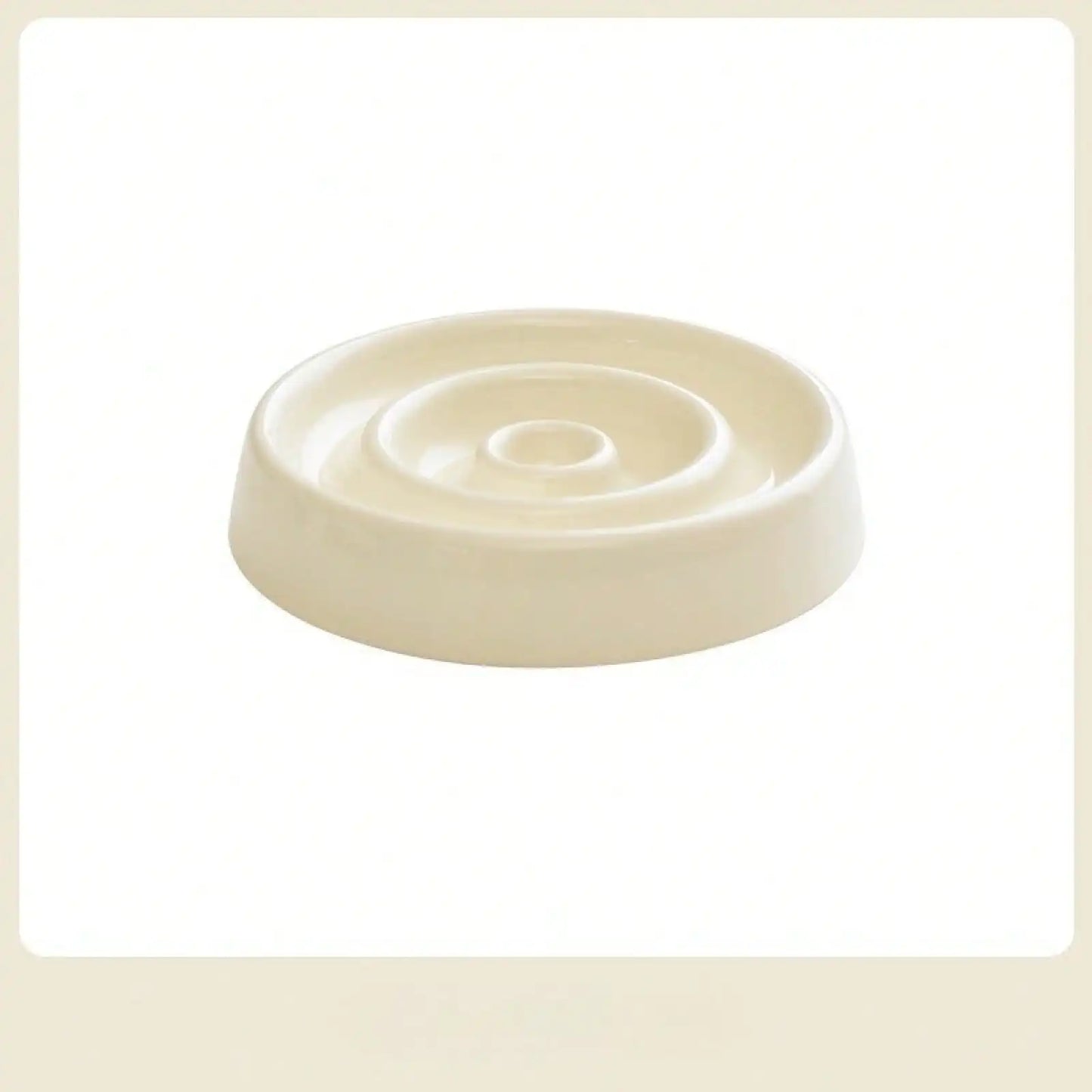 High-Quality Pet Slow-Eating Bowl, Ceramic Dish, Neck-Protecting Bowl, Anti-Choking Slow-Eating Food Bowl, Dog Food Bowl, Food Tray