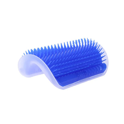 Cats Groomer Self Brush Pet Massage Self Comb Removable Cat Wall Corner Scratching Rubbing Brush Pet Grooming Cleaning Supplies