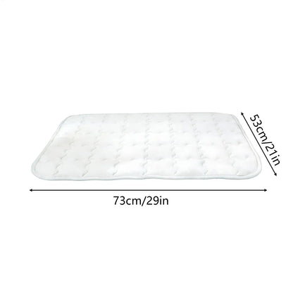 Dog Cooling Mat Breathable Washable Pet Supplies Pet Cooling Mat Cat Bed for Indoor Outdoor Home Balcony Travel Camping Crate