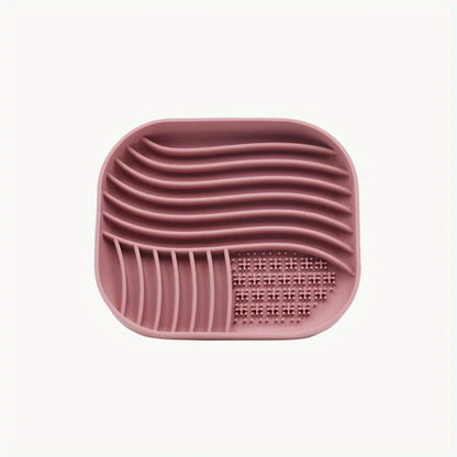 Pet Supplies Slow Food Cushion Cat Anti-Knockover Food Bowl Puppy Anti-Choking Silicone Food Plate Cat Basin Meal Cushion