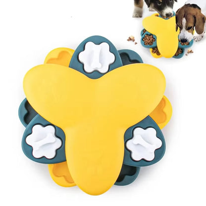 Dog Puzzle Toys Interactive Treat Dispensing Pet Slow Feeder for Small Large Dogs Puppy Enrichment IQ Training