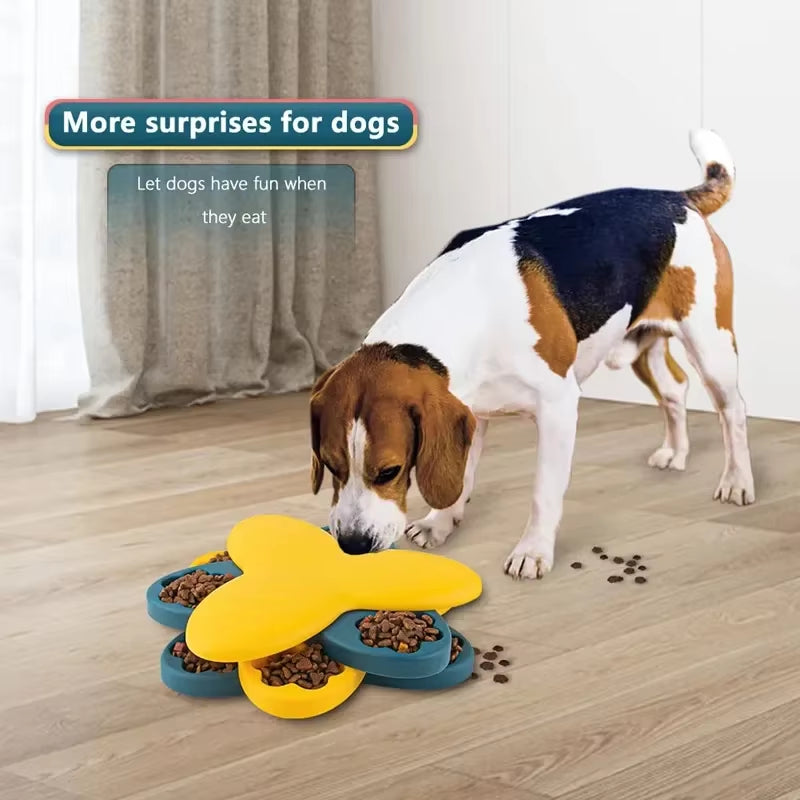 Dog Puzzle Toys Interactive Treat Dispensing Pet Slow Feeder for Small Large Dogs Puppy Enrichment IQ Training