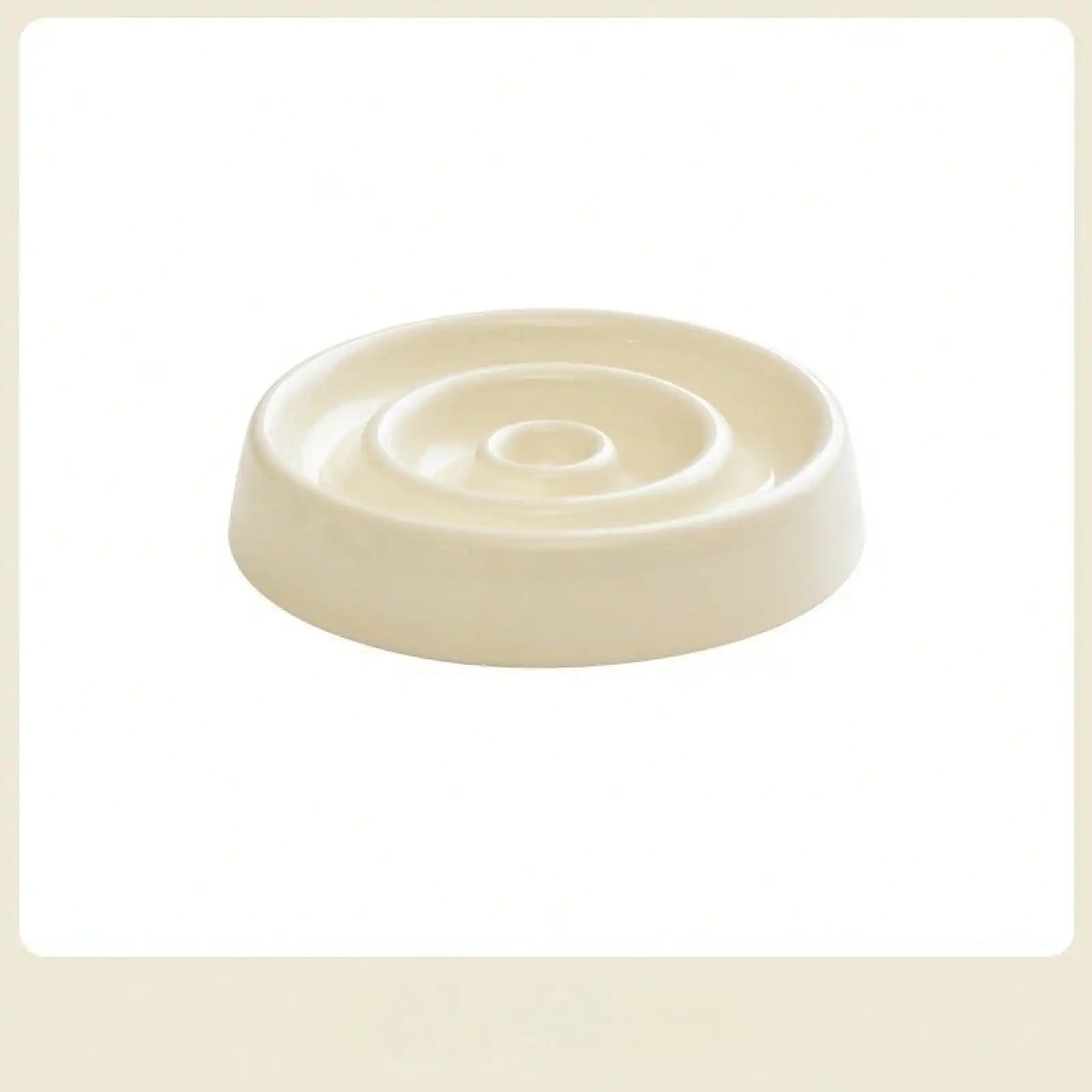 High-Quality Pet Slow-Eating Bowl, Ceramic Dish, Neck-Protecting Bowl, Anti-Choking Slow-Eating Food Bowl, Dog Food Bowl, Food Tray