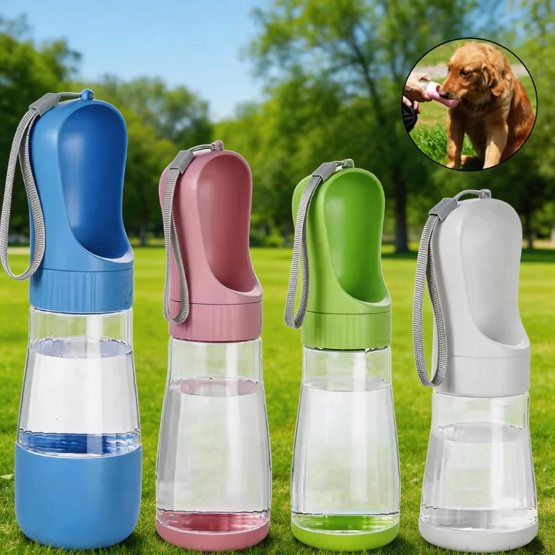 Dog Portable Water Bottle Leak Proof Pet Travel Water Dispenser Outdoor Puppy Drinking Feeder Lightweight Pet Supplies