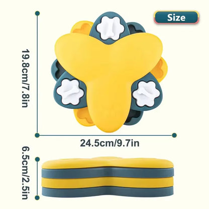 Dog Puzzle Toys Interactive Treat Dispensing Pet Slow Feeder for Small Large Dogs Puppy Enrichment IQ Training