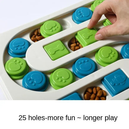 Dog Puzzle Toys Slow Feeder Interactive Increase Puppy IQ Food Dispenser Slowly Eating Nonslip Bowl Pet Cat Dogs Training Game