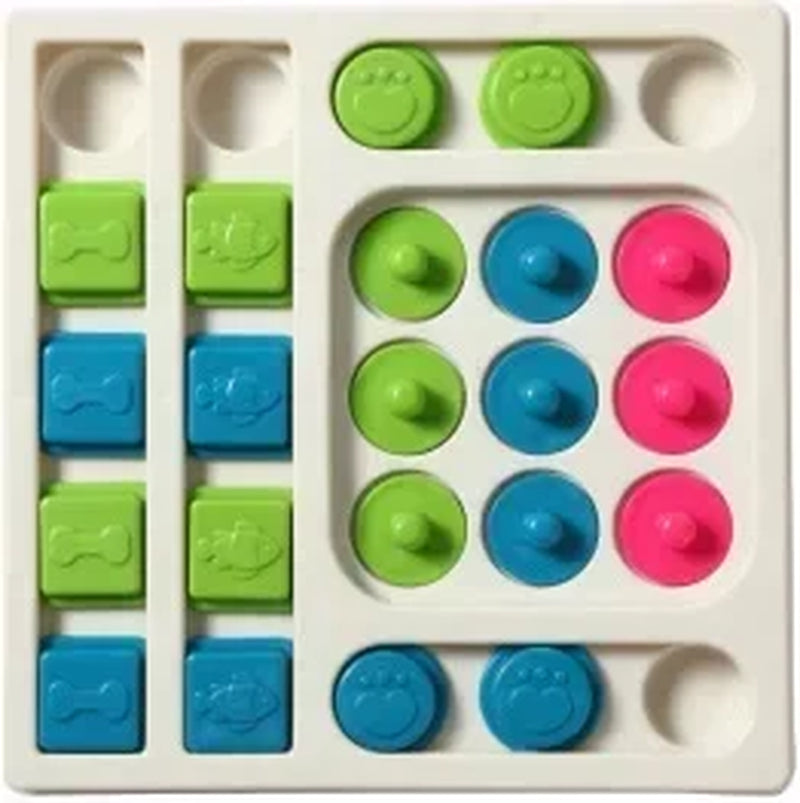 Dog Puzzle Toys Slow Feeder Interactive Increase Puppy IQ Food Dispenser Slowly Eating Nonslip Bowl Pet Cat Dogs Training Game
