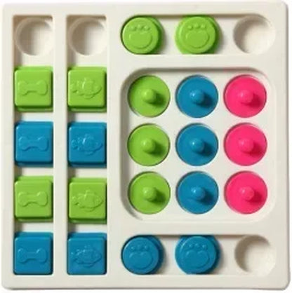 Dog Puzzle Toys Slow Feeder Interactive Increase Puppy IQ Food Dispenser Slowly Eating Nonslip Bowl Pet Cat Dogs Training Game