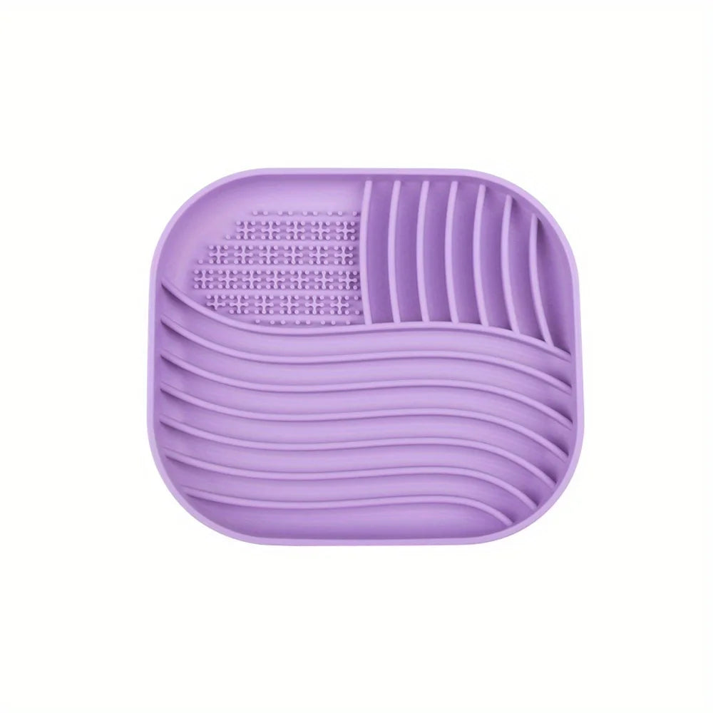 Pet Supplies Slow Food Cushion Cat Anti-Knockover Food Bowl Puppy Anti-Choking Silicone Food Plate Cat Basin Meal Cushion