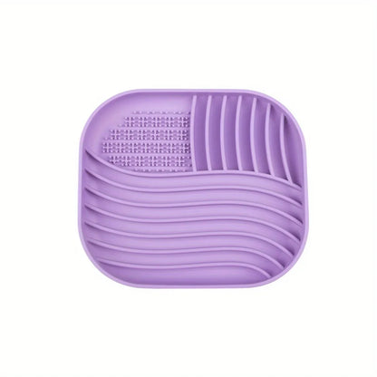 Pet Supplies Slow Food Cushion Cat Anti-Knockover Food Bowl Puppy Anti-Choking Silicone Food Plate Cat Basin Meal Cushion